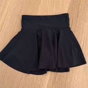 Black Athleisure Skort